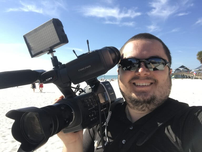 Ryan on assignment in Clearwater, FL.