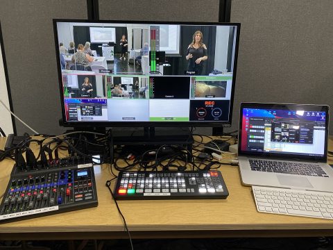 live streaming setup for conference